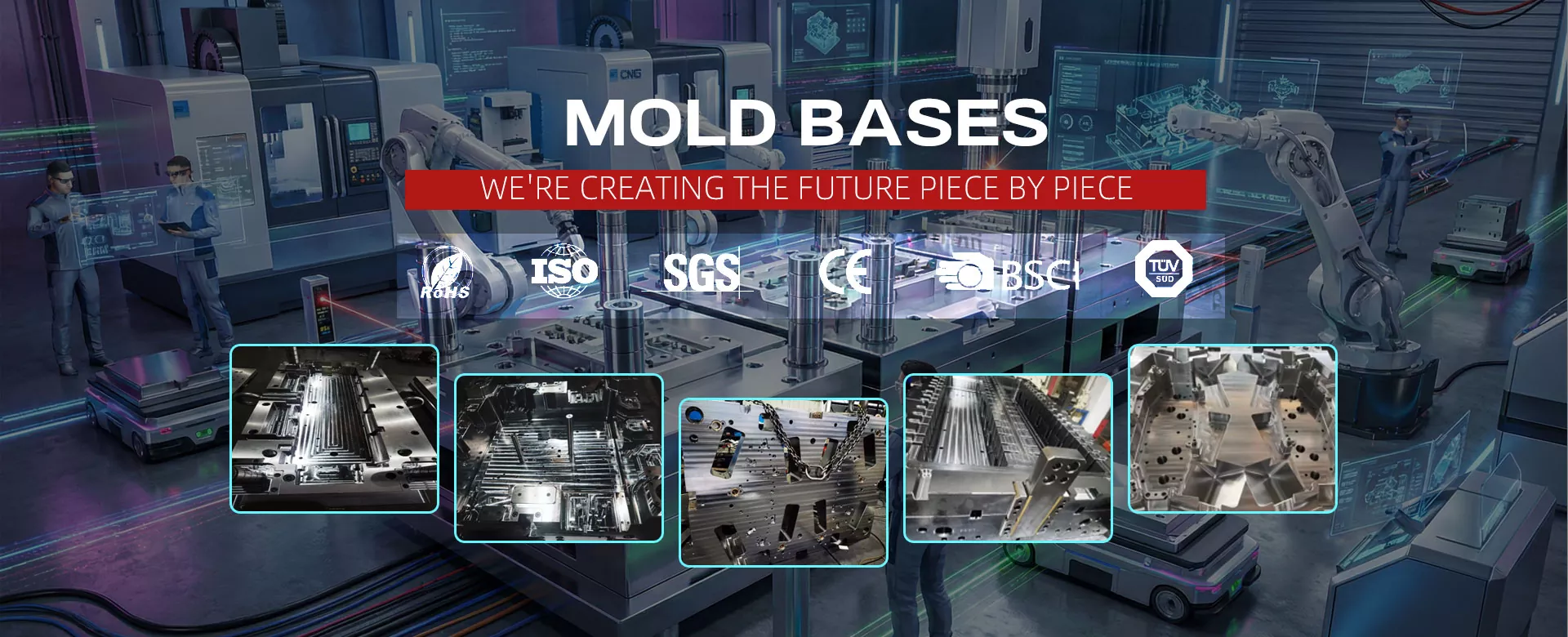 Ammattimainen muottipohjan valmistaja